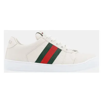 Gucci White Screener Sneakers EU