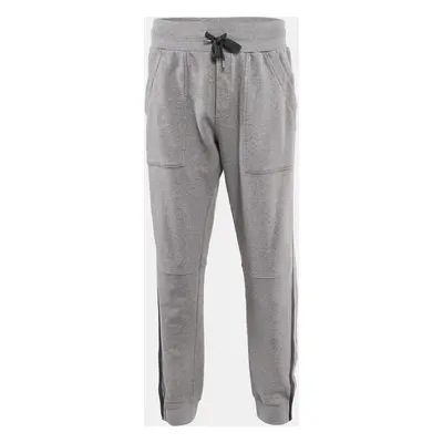 Dolce & Gabbana Grey Cotton Knit Jogger Pants