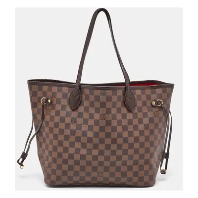 Louis Vuitton Damier Ebene Canvas Neverfull MM Bag