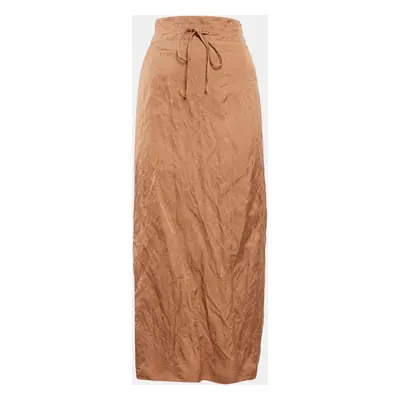 Jacquemus Brown Cotton Blend La Montagne Midi Skirt