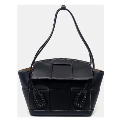 Bottega Veneta Black Leather Arco Small bag