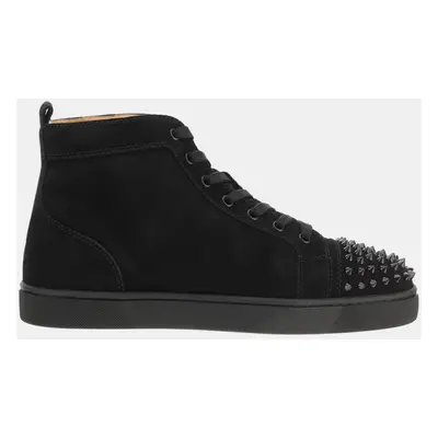 Christian Louboutin Black Lou Spikes Sneakers IT