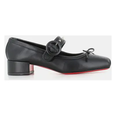 Christian Louboutin Ballerina Mama Strapita Spikes Black IT