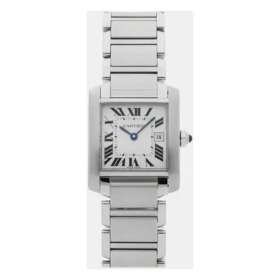 Pre-Owned Cartier Tank Francaise Medium Model W51011Q3 x 29.5 mm