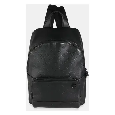 Louis Vuitton Black Monogram Shadow Discovery Backpack