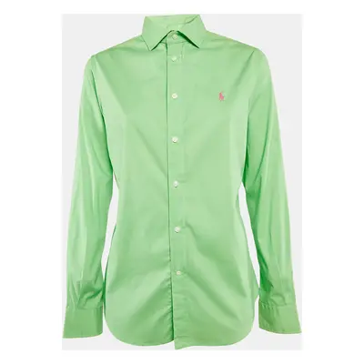 Ralph Lauren Green Cotton Kendall Shirt