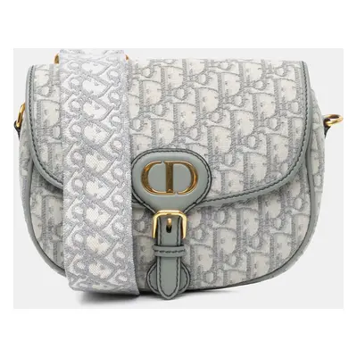 Dior Grey Medium Oblique Bobby Crossbody