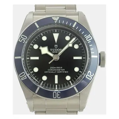 Tudor Black Stainless Steel Heritage 79230B Automatic Men's Wristwatch mm