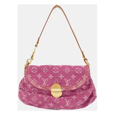 Louis Vuitton Monogram Denim Mini Pretty Shoulder Bag