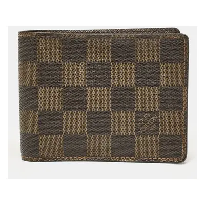 Louis Vuitton Daimer Ebene Canvas Multiple Wallet