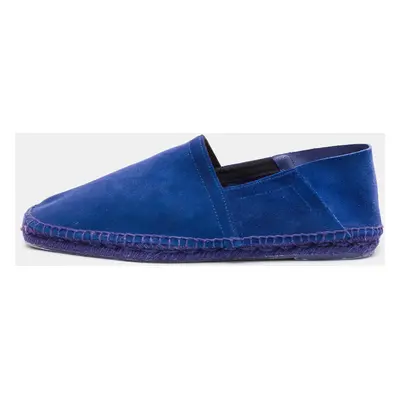 Tom Ford Navy Blue Suede Barnes Espadrilles Size