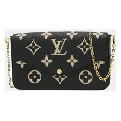 Louis Vuitton Monogram Empreinte Pochette Felicie Chain Shoulder Bag