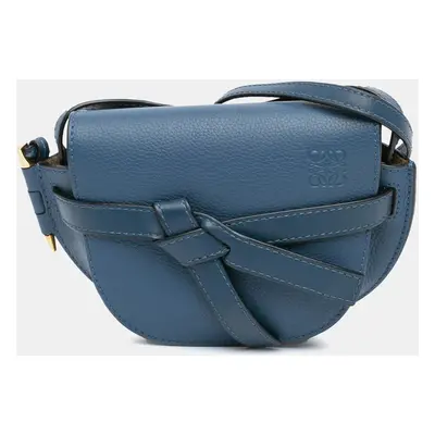 Loewe Blue Mini Leather Gate Crossbody