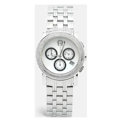 Aigner White Stainless Steel Cortina Women's Wristwatch