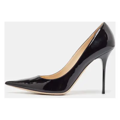 Jimmy Choo Black Patent Leather Abel Pumps Size 40.5