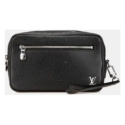 Louis Vuitton Black Taiga Pochette Kasai