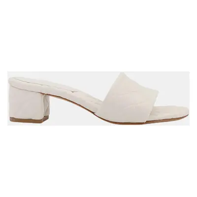 Bottega Veneta Beige Amy Slide Sandals EU