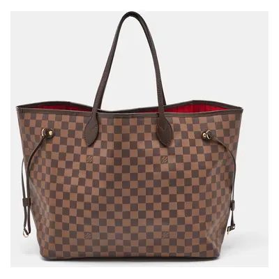 Louis Vuitton Damier Ebene Canvas Neverfull GM Bag