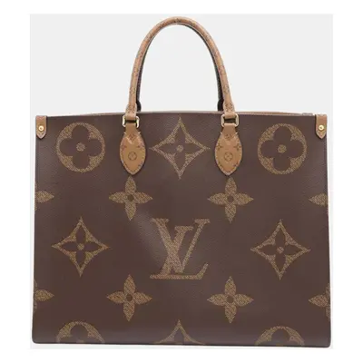 Louis Vuitton Monogram Reverse Giant Canvas OnTheGo GM Bag