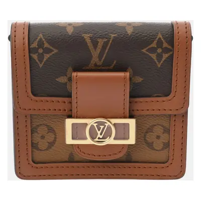 Louis Vuitton Dauphine Bb Brown Monogram Canvas Reverse Waist Bag