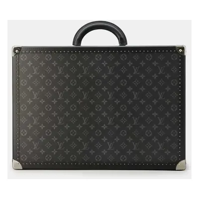 Louis Vuitton Black Monogram Eclipse Alzer Trunk