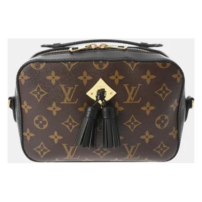 Louis Vuitton Monogram Santonge Noir Canvas Shoulder Bag