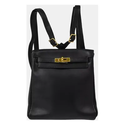 Hermes Black Box Kelly Ado PM Backpack