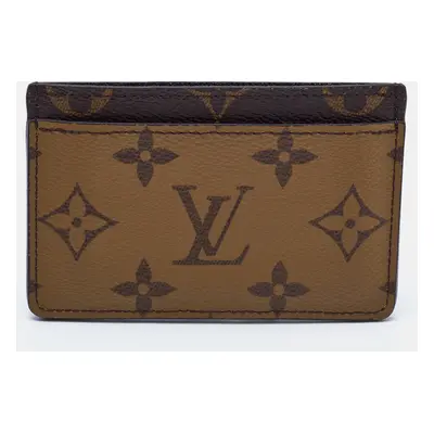 Louis Vuitton Monogram Reverse Canvas Card Holder