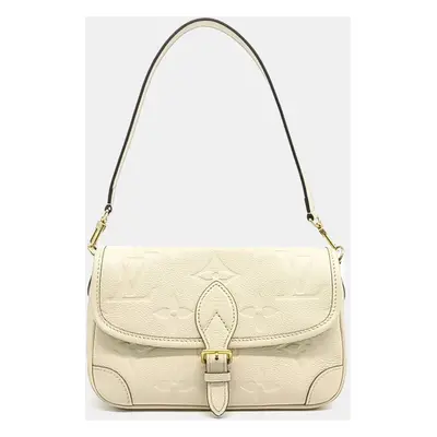 Louis Vuitton Beige Leather Empreinte Diane bag