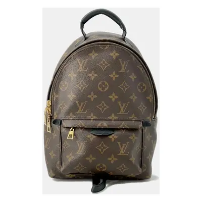 Louis Vuitton Black Monogram Palm Springs PM Backpack