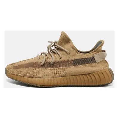 Yeezy x Adidas Brown Knit Fabric Boost V2 Earth Sneakers Size