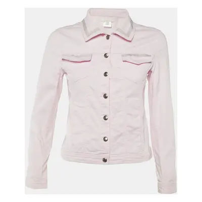 Chloe Pink Cotton Button Front Jacket Size Yrs