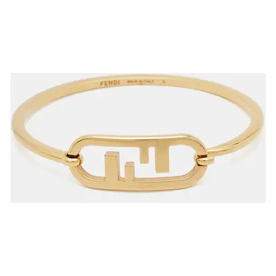 Fendi O'Lock Gold Tone Bracelet