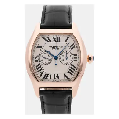 Pre-Owned Cartier Tortue Monopusher Chronograph W1547451