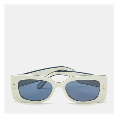 Dior DiorPacific S1U White/Navy Blue Square Sunglasses