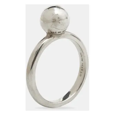 Tiffany & Co. HardWear Ball Sterling Silver Ring Size