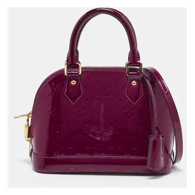 Louis Vuitton Indian Rose Monogram Vernis Alma BB Bag