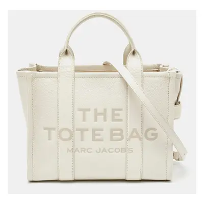 Marc Jacobs White Leather Medium The Tote