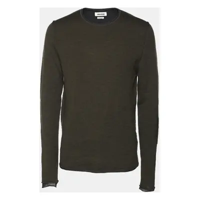 Zadig & Voltaire Olive Green Wool Knit Sweaters