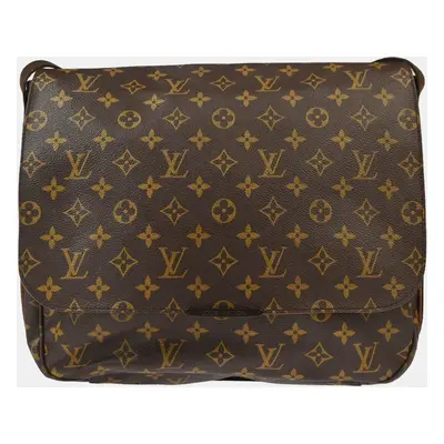 Louis Vuitton Brown Monogram Beaubourg MM Messenger Bag