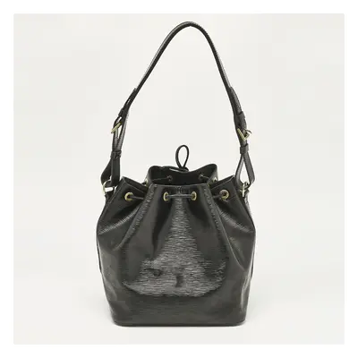 Louis Vuitton Black Epi Leather Petit Noe Bag