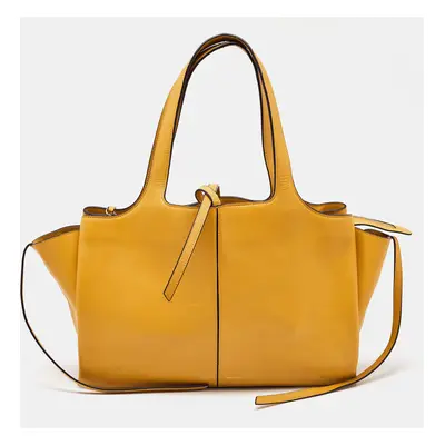 Celine Mustard Leather Trifold Bag