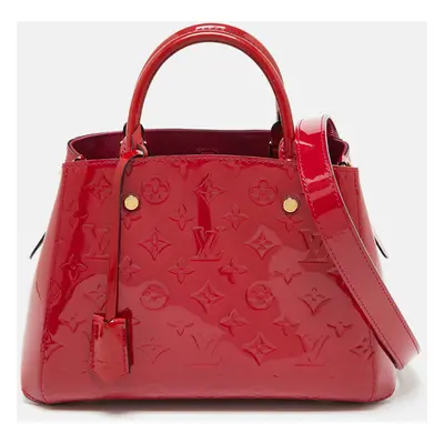 Louis Vuitton Indian Rose Monogram Vernis Montaigne BB Bag