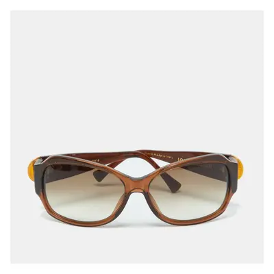 Louis Vuitton Glitter Brown/Brown Gradient Z0135W Ursula Strass Oversized Sunglasses