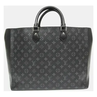 Louis Vuitton Black Monogram Eclipse Grand Sac Handbag