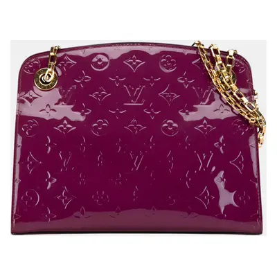 Louis Vuitton Purple Monogram Vernis Virginia PM Bag