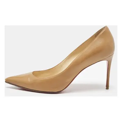 Christian Louboutin Beige Leather Pigalle Pumps Size