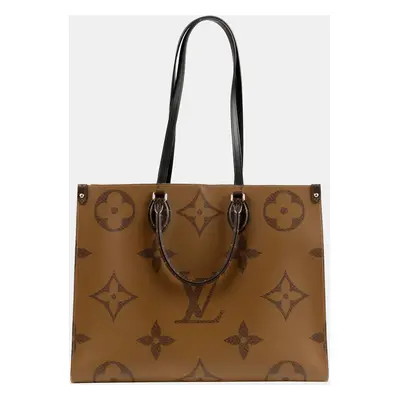 Louis Vuitton Monogram Giant Reverse Canvas OnTheGo GM Tote Bag