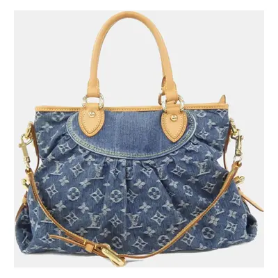 Louis Vuitton Monogram Denim Neo Cabby Mm Bag