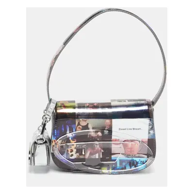 Diesel Multicolor Patent Leather 1DR-Iconic Shoulder Bag